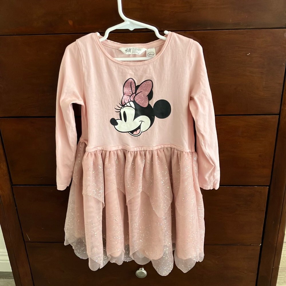 H&M KIDS DISNEY TULLE DRESS SIZE 5T/6